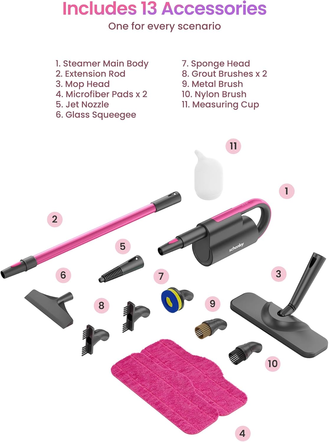 Steam Mop & Handheld Steamer