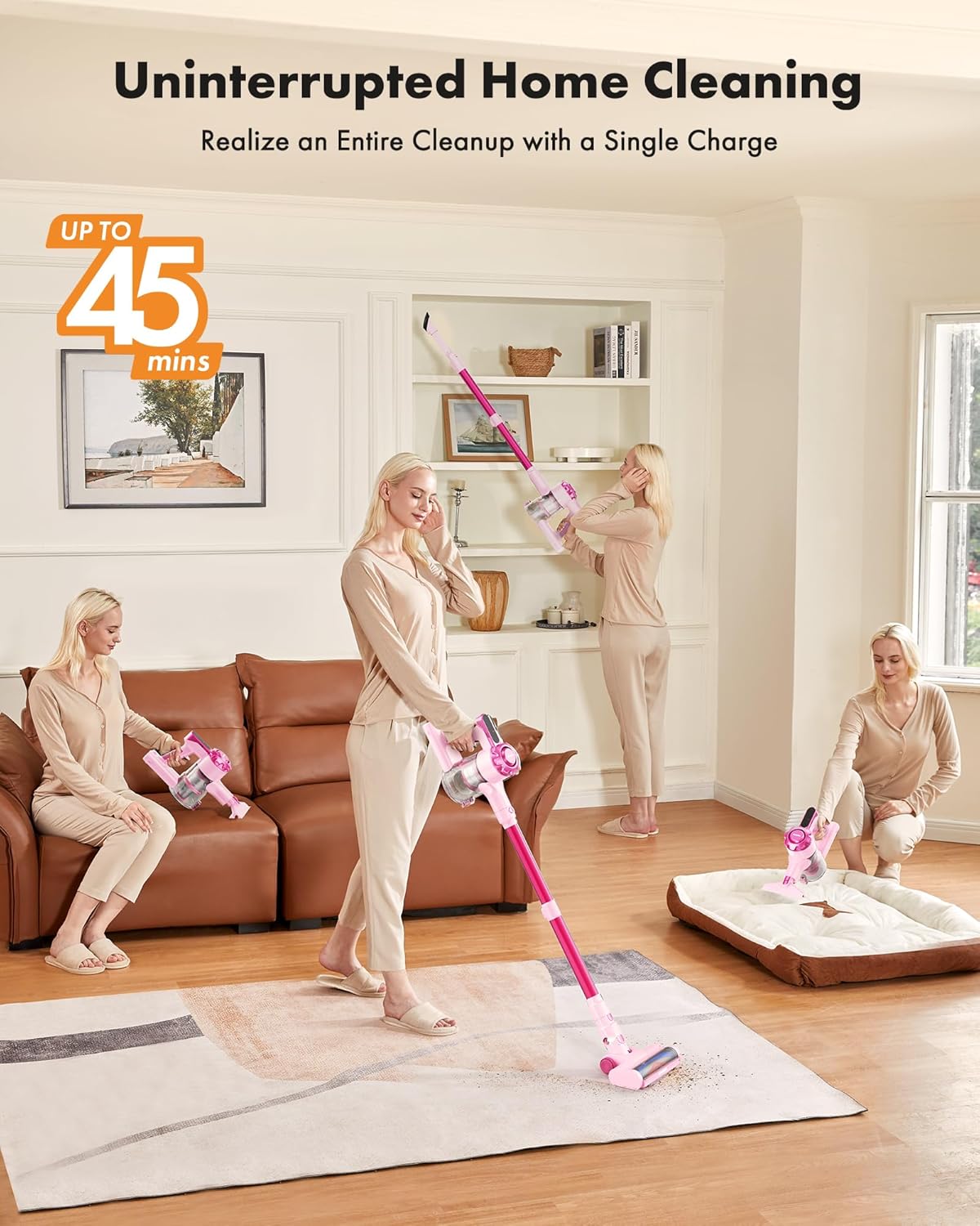 8-in-1 Lightweight Stick Vacuum